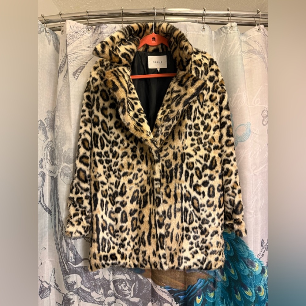 Frame Leopard Jacket S/P - Reduced - Yellowstone Beth Dutton